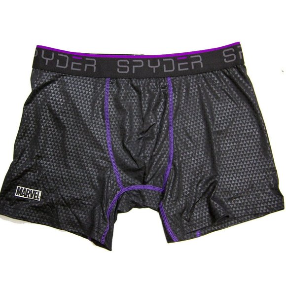 Black Panther Spyder Boxer Brief Underwear Marvel - Picture 5 of 13